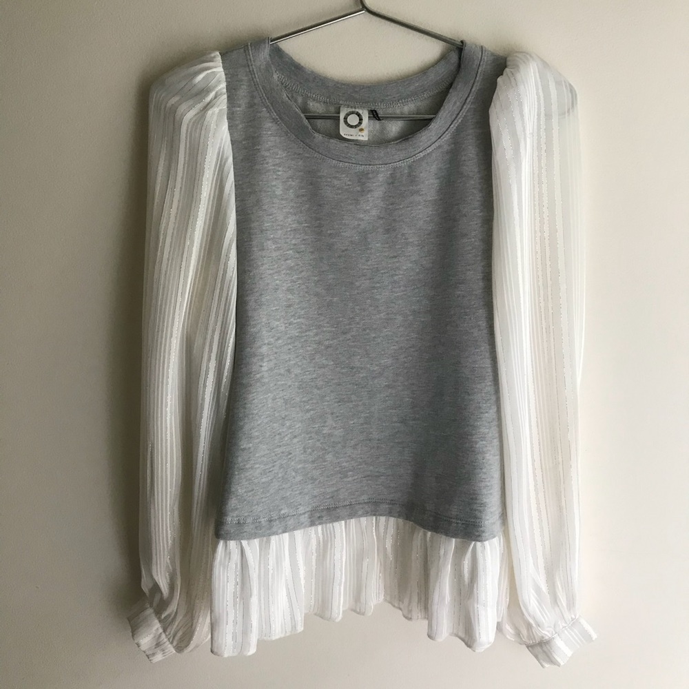 Anthropologie | Akemi + Kin | Nell Flutter Top